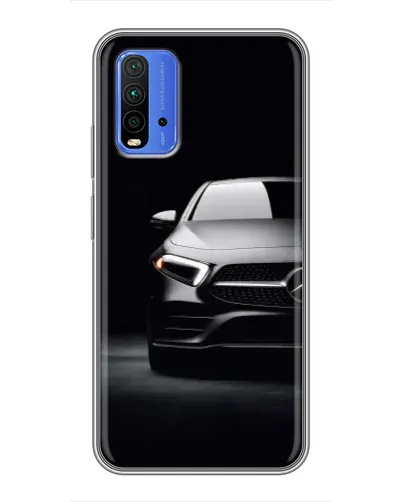 Чехол для Xiaomi Redmi 9T с картинкой «Свет фар Mercedes» Чехол для Xiaomi Redmi 9T с картинкой «Свет фар Mercedes»