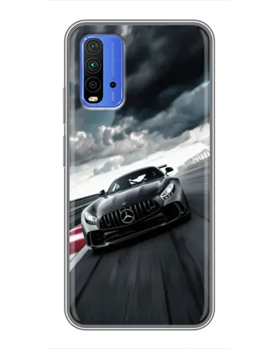 Чехол для Xiaomi Redmi 9T с картинкой «Гоночный Mercedes AMG» Чехол для Xiaomi Redmi 9T с картинкой «Гоночный Mercedes AMG»