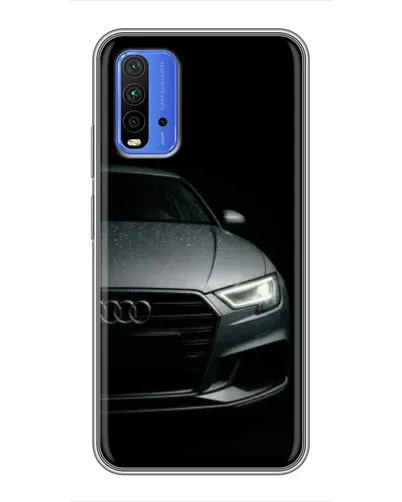 Чехол для Xiaomi Redmi 9T с картинкой «Audi — детализация кузова»