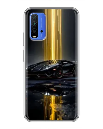 Чехол для Xiaomi Redmi 9T с картинкой «Ночной Lamborghini драйв» Чехол для Xiaomi Redmi 9T с картинкой «Ночной Lamborghini драйв»