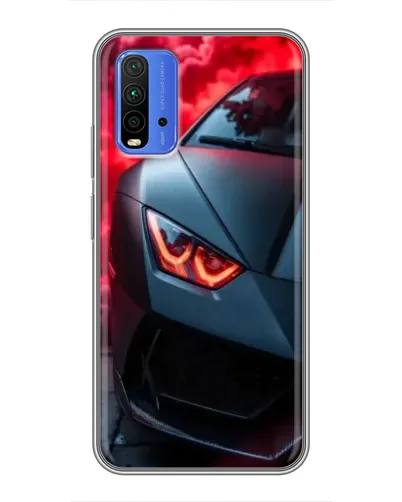 Чехол для Xiaomi Redmi 9T с картинкой «Lamborghini красное сияние» Чехол для Xiaomi Redmi 9T с картинкой «Lamborghini красное сияние»
