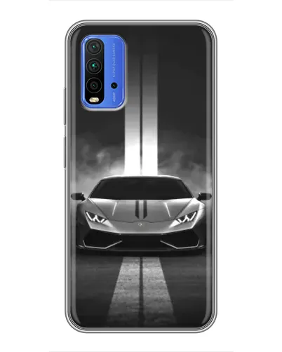 Чехол для Xiaomi Redmi 9T с картинкой «Lamborghini симметрия дорог» Чехол для Xiaomi Redmi 9T с картинкой «Lamborghini симметрия дорог»