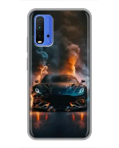 Чехол для Xiaomi Redmi 9T с картинкой «Lamborghini дымная эстетика» Чехол для Xiaomi Redmi 9T с картинкой «Lamborghini дымная эстетика»