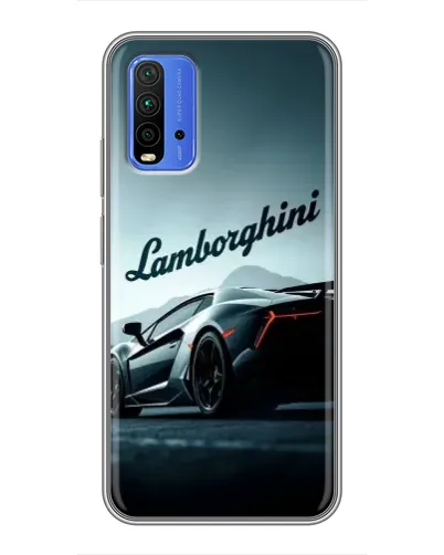 Чехол для Xiaomi Redmi 9T с картинкой «Классическая надпись Lamborghini» Чехол для Xiaomi Redmi 9T с картинкой «Классическая надпись Lamborghini»