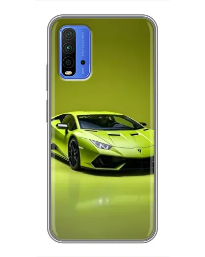 Чехол для Xiaomi Redmi 9T с картинкой «Салатовый Lamborghini Huracan» Чехол для Xiaomi Redmi 9T с картинкой «Салатовый Lamborghini Huracan»