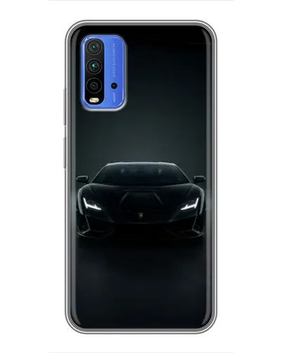 Чехол для Xiaomi Redmi 9T с картинкой «Черный Lamborghini Aventador» Чехол для Xiaomi Redmi 9T с картинкой «Черный Lamborghini Aventador»