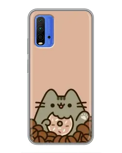 Чехол для Xiaomi Redmi 9T с картинкой «Кофейный Пушин» Чехол для Xiaomi Redmi 9T с картинкой «Кофейный Пушин»