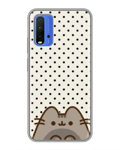 Чехол для Xiaomi Redmi 9T с картинкой «Пушин в горошек» Чехол для Xiaomi Redmi 9T с картинкой «Пушин в горошек»
