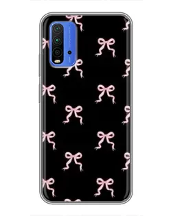 Чехол для Xiaomi Redmi 9T с картинкой «Бант-цветок»