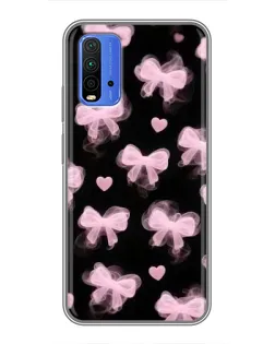 Чехол для Xiaomi Redmi 9T с картинкой «Геометрия банта»