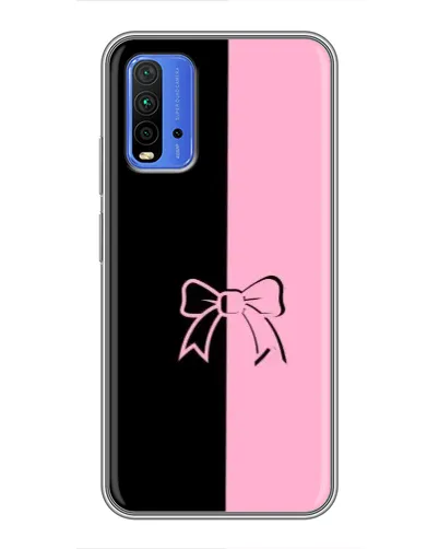 Чехол для Xiaomi Redmi 9T с картинкой «Половинки банта» Чехол для Xiaomi Redmi 9T с картинкой «Половинки банта»