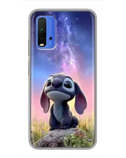 Чохол для Xiaomi Redmi 9T з картинкою «Стіч на світанку»