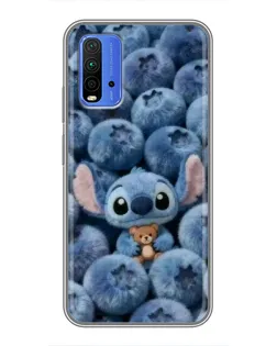 Чохол для Xiaomi Redmi 9T з картинкою «Стіч та лохина»