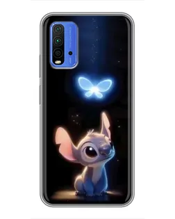 Чохол для Xiaomi Redmi 9T з картинкою «Сяючий Стіч»