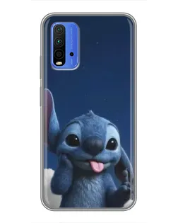 Чохол для Xiaomi Redmi 9T з картинкою «Стіч у хмарах»