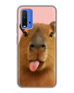 Чохол для Xiaomi Redmi 9T з картинкою «Капібара з язиком» Чохол для Xiaomi Redmi 9T з картинкою «Капібара з язиком»