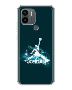 Чехол для Xiaomi Redmi A1 Plus с картинкой «Jordan Blue Fire»