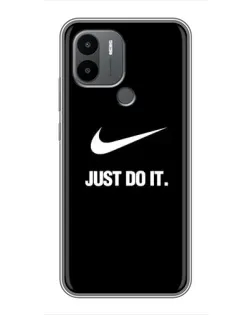 Чехол для Xiaomi Redmi A1 Plus с картинкой «Классический принт Nike» Чехол для Xiaomi Redmi A1 Plus с картинкой «Классический принт Nike»