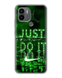 Чехол для Xiaomi Redmi A1 Plus с картинкой «Зеленый неоновый Nike» Чехол для Xiaomi Redmi A1 Plus с картинкой «Зеленый неоновый Nike»