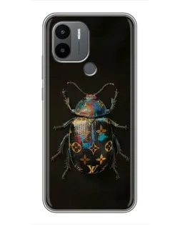 Чехол для Xiaomi Redmi A1 Plus с картинкой «LV — мраморный принт»