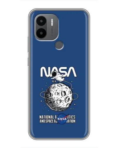 Чехол для Xiaomi Redmi A1 Plus с картинкой «NASA — лунная миссия» Чехол для Xiaomi Redmi A1 Plus с картинкой «NASA — лунная миссия»