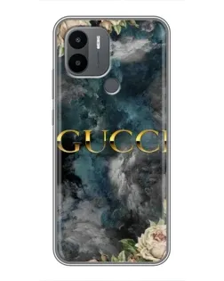 Чехол для Xiaomi Redmi A1 Plus с картинкой «Абстрактные цветы Gucci» Чехол для Xiaomi Redmi A1 Plus с картинкой «Абстрактные цветы Gucci»