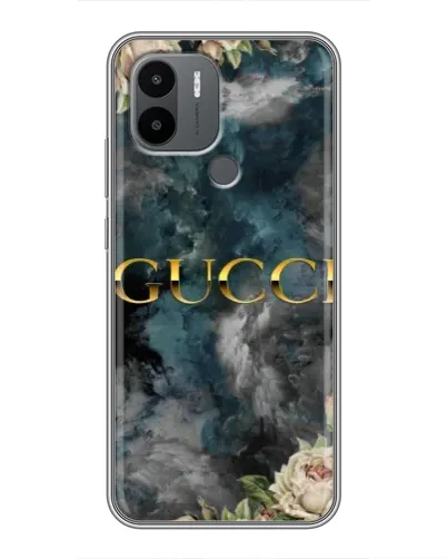 Чехол для Xiaomi Redmi A1 Plus с картинкой «Абстрактные цветы Gucci» Чехол для Xiaomi Redmi A1 Plus с картинкой «Абстрактные цветы Gucci»