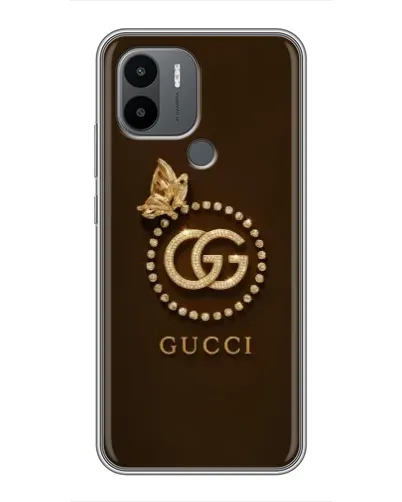 Чехол для Xiaomi Redmi A1 Plus с картинкой «Gucci — золотая бабочка» Чехол для Xiaomi Redmi A1 Plus с картинкой «Gucci — золотая бабочка»