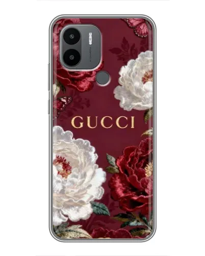 Чехол для Xiaomi Redmi A1 Plus с картинкой «Gucci — бордовые розы» Чехол для Xiaomi Redmi A1 Plus с картинкой «Gucci — бордовые розы»