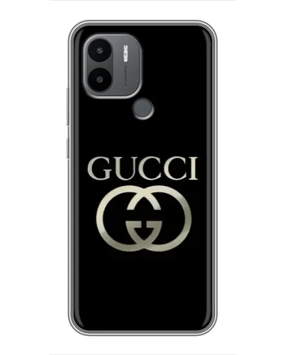Чехол для Xiaomi Redmi A1 Plus с картинкой «Gucci — золото на черном» Чехол для Xiaomi Redmi A1 Plus с картинкой «Gucci — золото на черном»