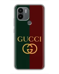 Чехол для Xiaomi Redmi A1 Plus с картинкой «Gucci — темно-зеленый градиент» Чехол для Xiaomi Redmi A1 Plus с картинкой «Gucci — темно-зеленый градиент»