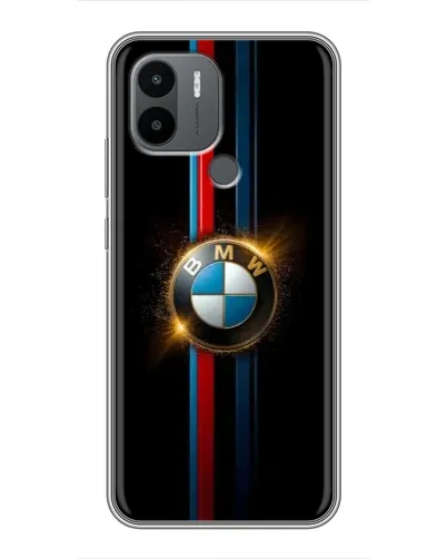 Чехол для Xiaomi Redmi A1 Plus с картинкой «BMW M-Power неон»
