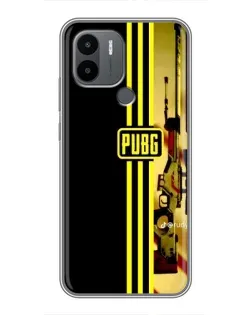 Чехол для Xiaomi Redmi A1 Plus с картинкой «PUBG — камуфляжный шлем»