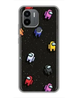 Чехол для Xiaomi Redmi A1 Plus с картинкой «Космический паттерн Among Us» Чехол для Xiaomi Redmi A1 Plus с картинкой «Космический паттерн Among Us»