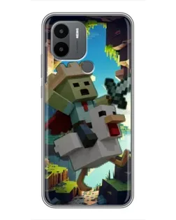 Чехол для Xiaomi Redmi A1 Plus с картинкой «Стив и гусь»
