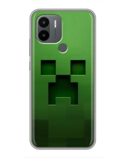Чехол для Xiaomi Redmi A1 Plus с картинкой «Крипер микро-дизайн»