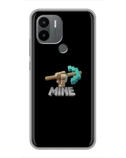 Чехол для Xiaomi Redmi A1 Plus с картинкой «Алмазная кирка»