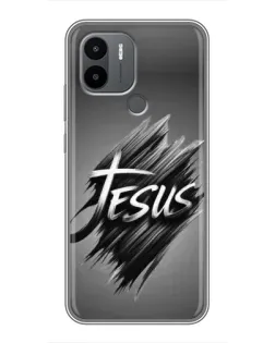 Чехол для Xiaomi Redmi A1 Plus с картинкой «Надпись Jesus Graffiti» Чехол для Xiaomi Redmi A1 Plus с картинкой «Надпись Jesus Graffiti»