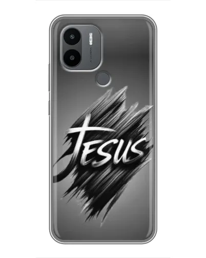 Чехол для Xiaomi Redmi A1 Plus с картинкой «Надпись Jesus Graffiti» Чехол для Xiaomi Redmi A1 Plus с картинкой «Надпись Jesus Graffiti»