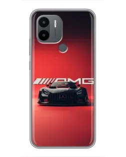 Чехол для Xiaomi Redmi A1 Plus с картинкой «Mercedes AMG — красная линия»