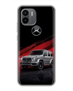 Чехол для Xiaomi Redmi A1 Plus с картинкой «Mercedes G-Class красный»