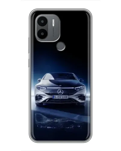Чехол для Xiaomi Redmi A1 Plus с картинкой «Ночной Mercedes EQ»