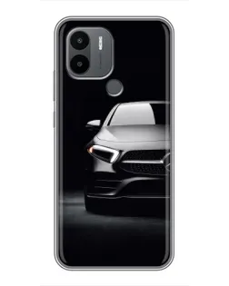 Чехол для Xiaomi Redmi A1 Plus с картинкой «Свет фар Mercedes»