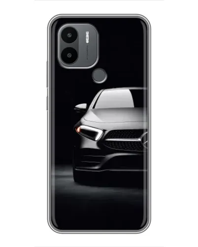 Чехол для Xiaomi Redmi A1 Plus с картинкой «Свет фар Mercedes»