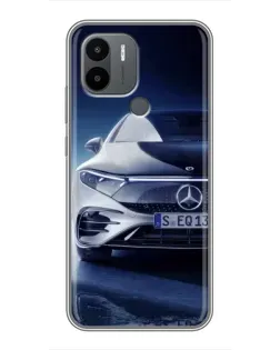 Чехол для Xiaomi Redmi A1 Plus с картинкой «Mercedes EQ — будущее»