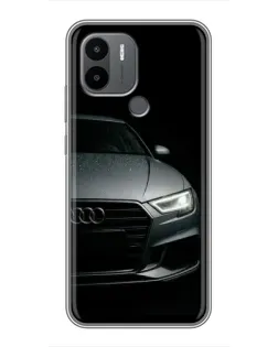 Чехол для Xiaomi Redmi A1 Plus с картинкой «Audi — детализация кузова» Чехол для Xiaomi Redmi A1 Plus с картинкой «Audi — детализация кузова»
