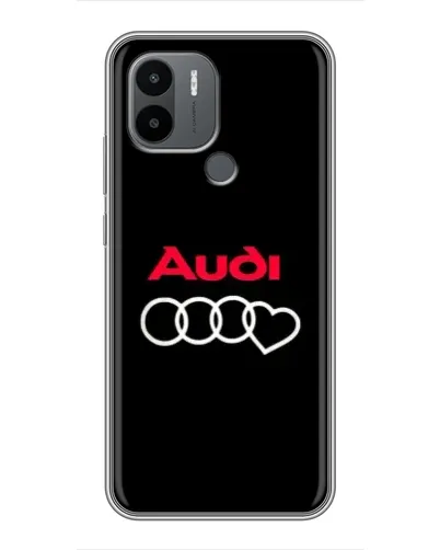 Чехол для Xiaomi Redmi A1 Plus с картинкой «Логотип Audi Heart» Чехол для Xiaomi Redmi A1 Plus с картинкой «Логотип Audi Heart»