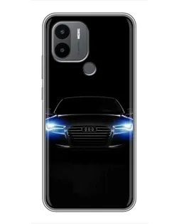 Чехол для Xiaomi Redmi A1 Plus с картинкой «Audi в неоне» Чехол для Xiaomi Redmi A1 Plus с картинкой «Audi в неоне»