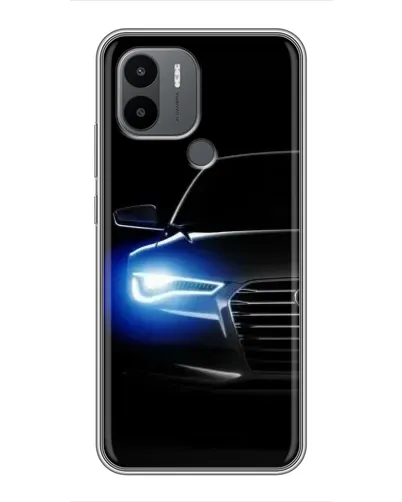Чехол для Xiaomi Redmi A1 Plus с картинкой «Неоновый взгляд Audi» Чехол для Xiaomi Redmi A1 Plus с картинкой «Неоновый взгляд Audi»