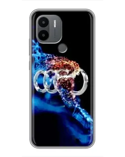 Чехол для Xiaomi Redmi A1 Plus с картинкой «Энергия лого Audi» Чехол для Xiaomi Redmi A1 Plus с картинкой «Энергия лого Audi»